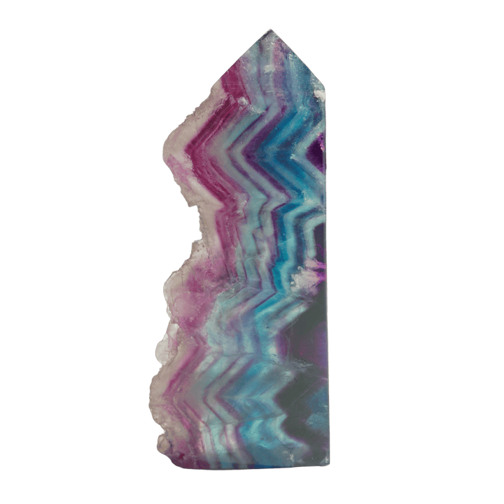 Fluorite Geode Point