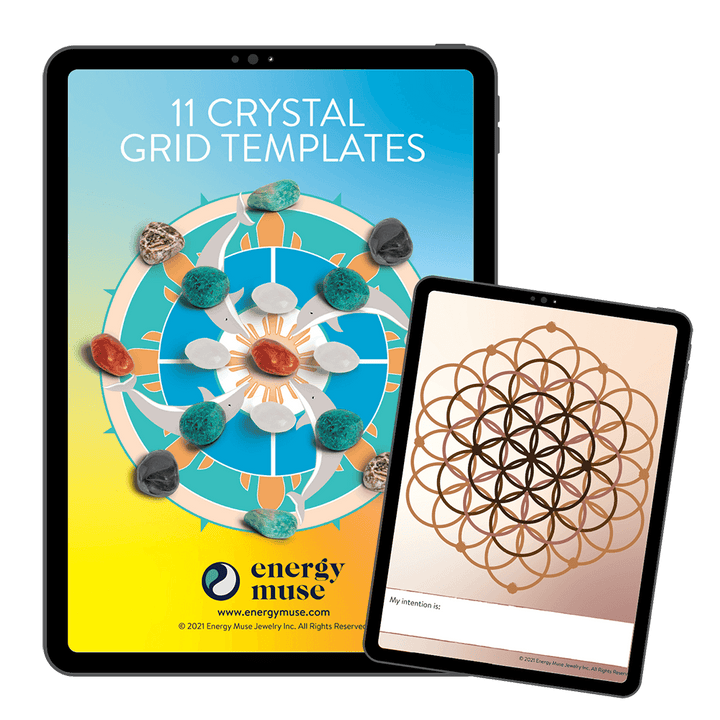 11 Crystal Grid Templates PDF