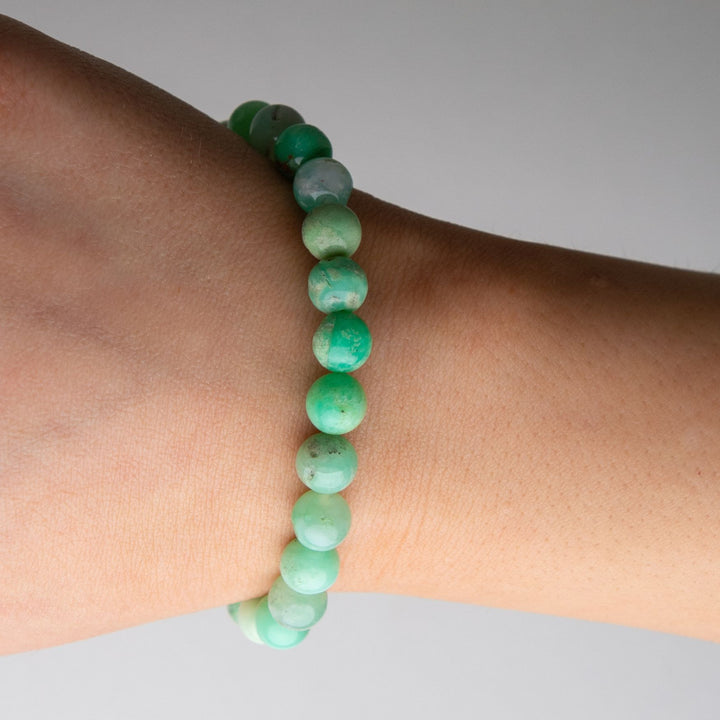A-Grade Chrysoprase Bracelet