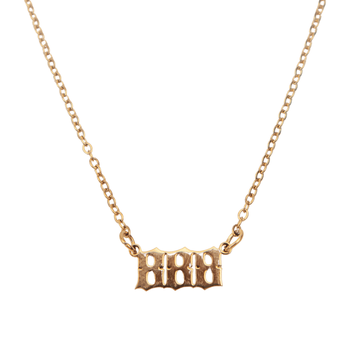 888 Angel Number Jewelry Set