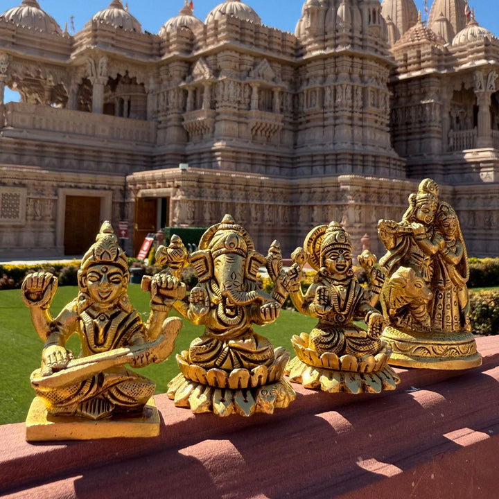 Ganesh Brass Altar Statue
