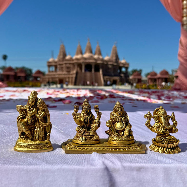 Ganesh Brass Altar Statue