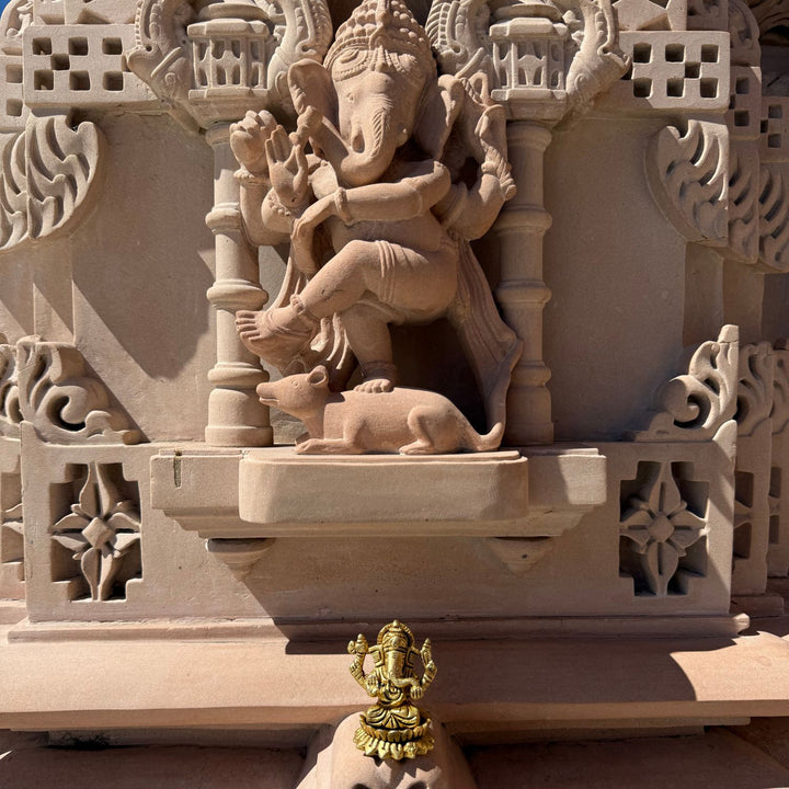Ganesh Brass Altar Statue