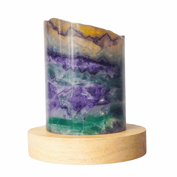 Fluorite Lamp