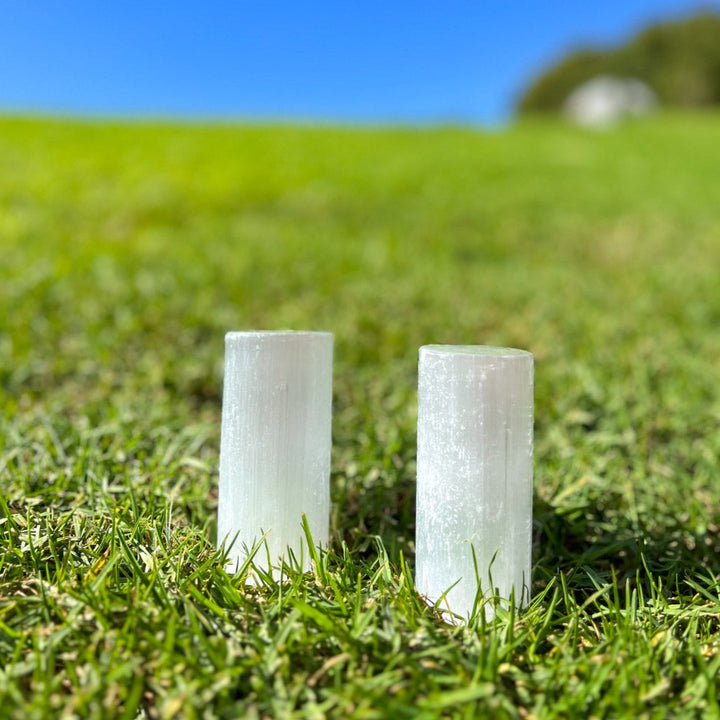 Selenite Harmonizers - Set of 2