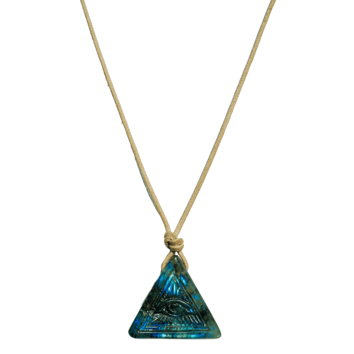Labradorite All-Seeing Eye Necklace