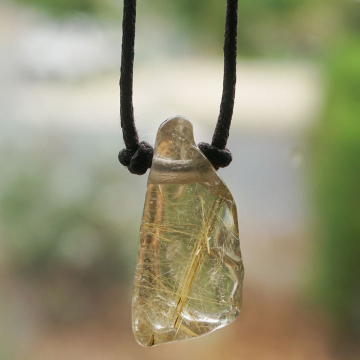 Rutilated Quartz Necklace