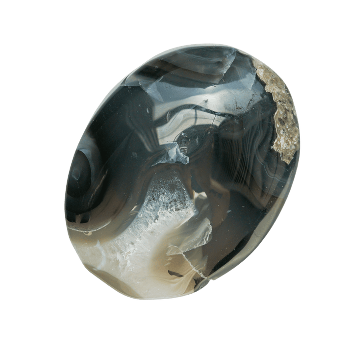 UV-Reactive Volcanic Agate Touchstone