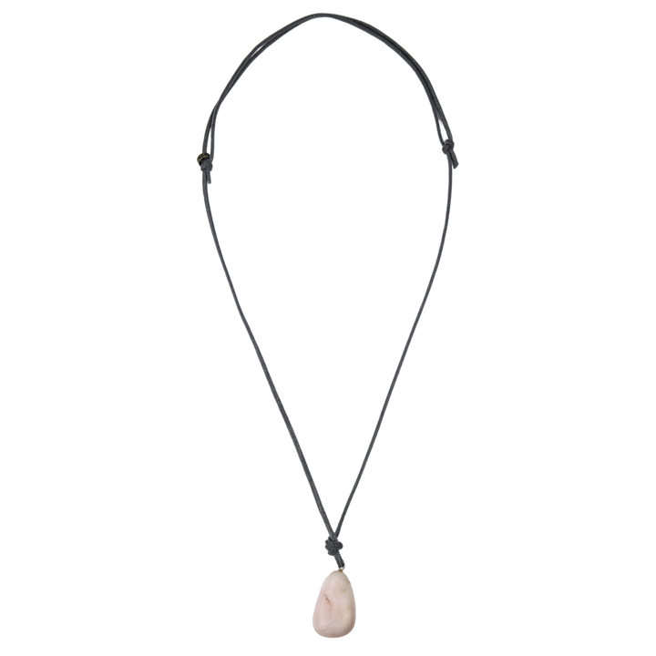Pink Opal Adjustable Necklace